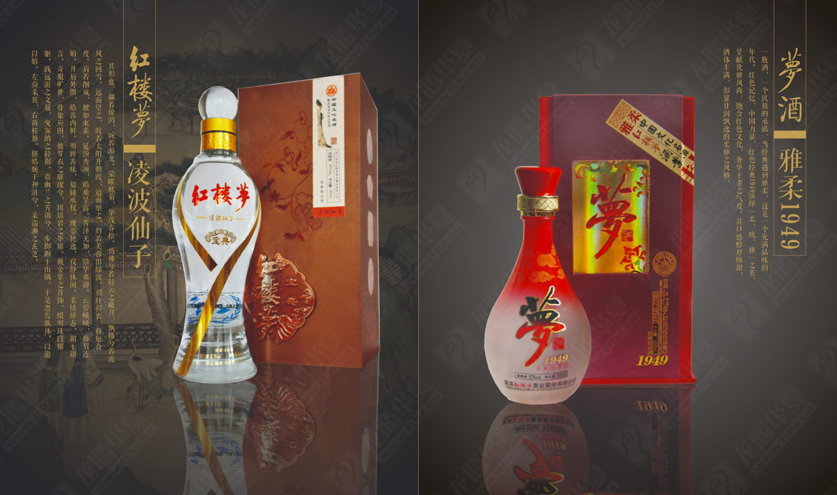 紅樓夢(mèng)酒宣傳畫(huà)冊(cè)設(shè)計(jì) 紅樓夢(mèng)酒宣傳畫(huà)冊(cè)設(shè)計(jì)
