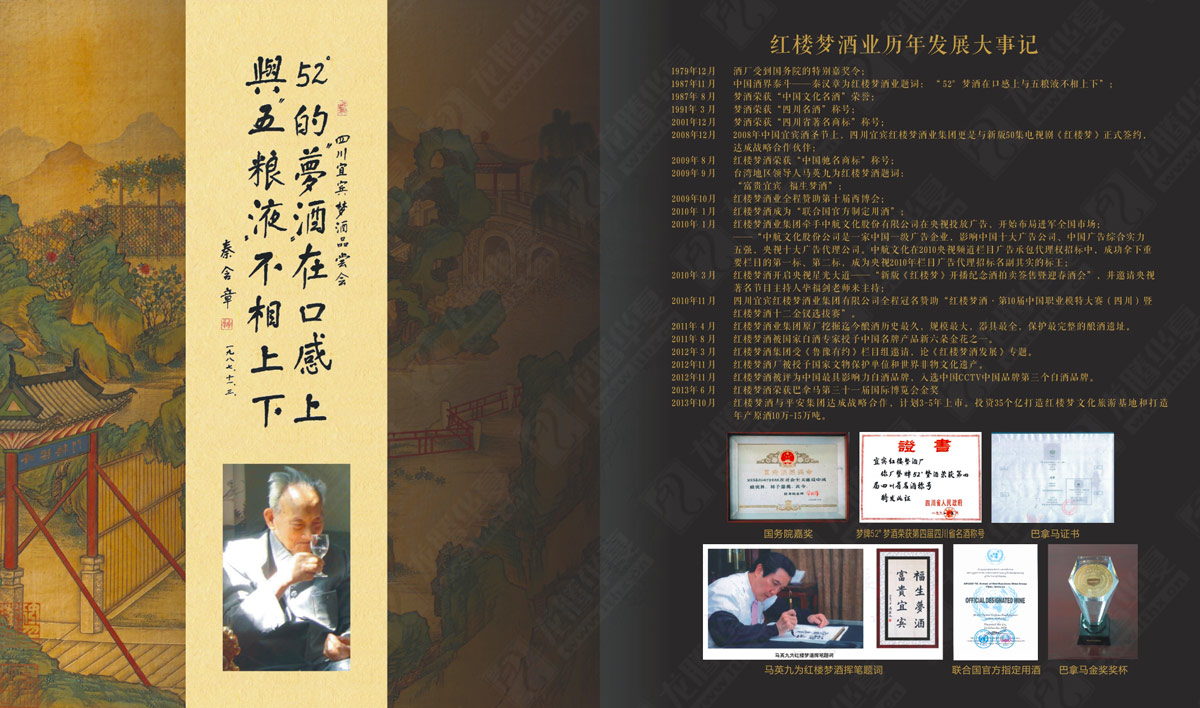 紅樓夢(mèng)酒宣傳畫(huà)冊(cè)設(shè)計(jì) 紅樓夢(mèng)酒宣傳畫(huà)冊(cè)設(shè)計(jì)