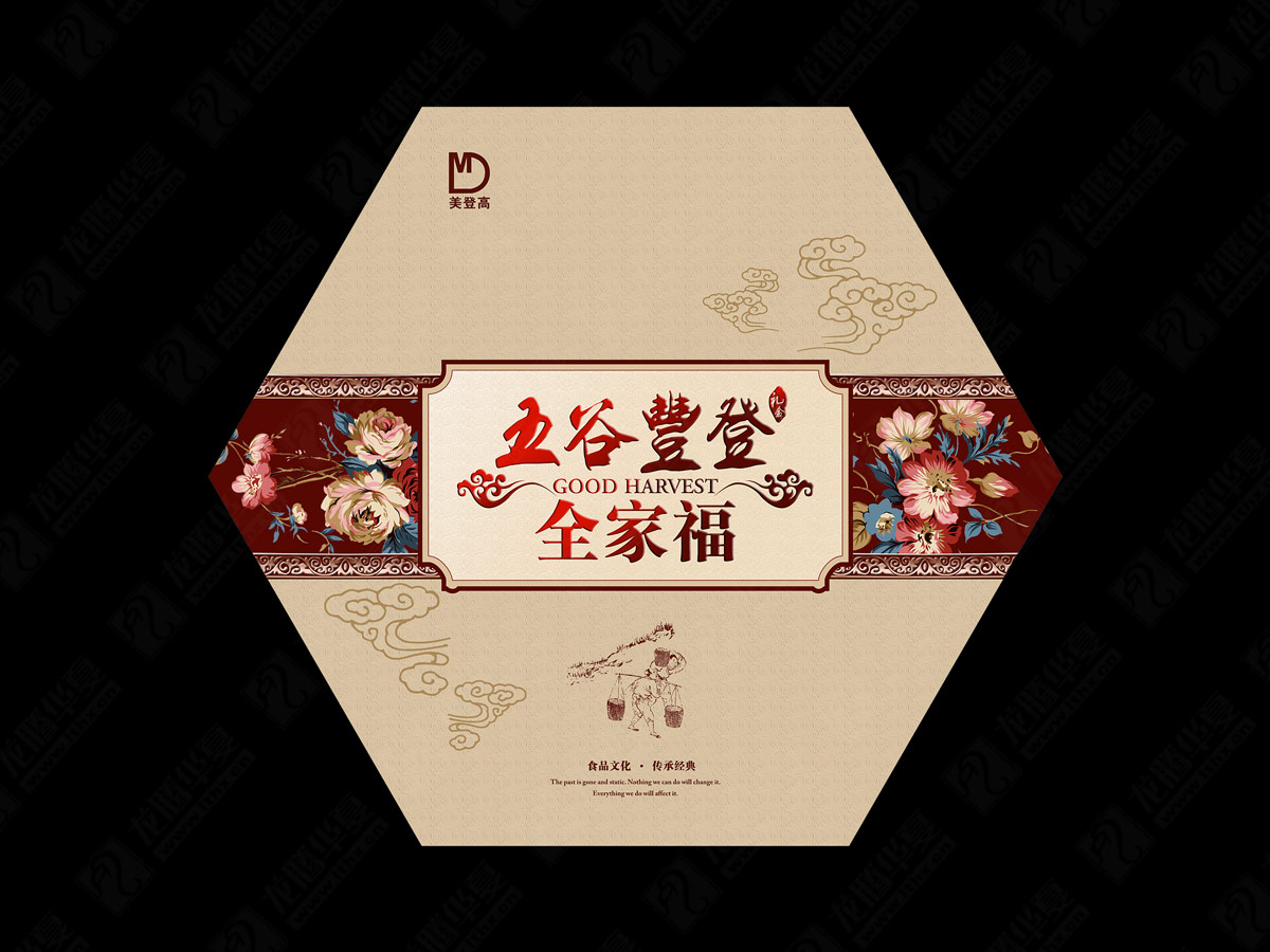五谷豐登全家福包裝設(shè)計(jì) 五谷豐登全家福包裝設(shè)計(jì)